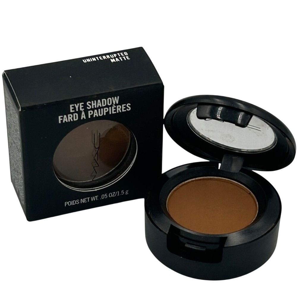 MAC Eye Shadow Women 1.5g Uninterrupted Brown New Matte Single Pressed Powder